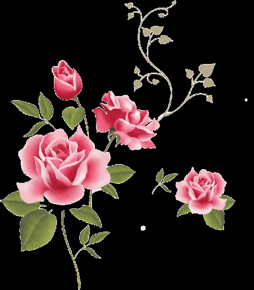 Fantasia de una PrinCesa: Kit de rosas y flores vintage para ...