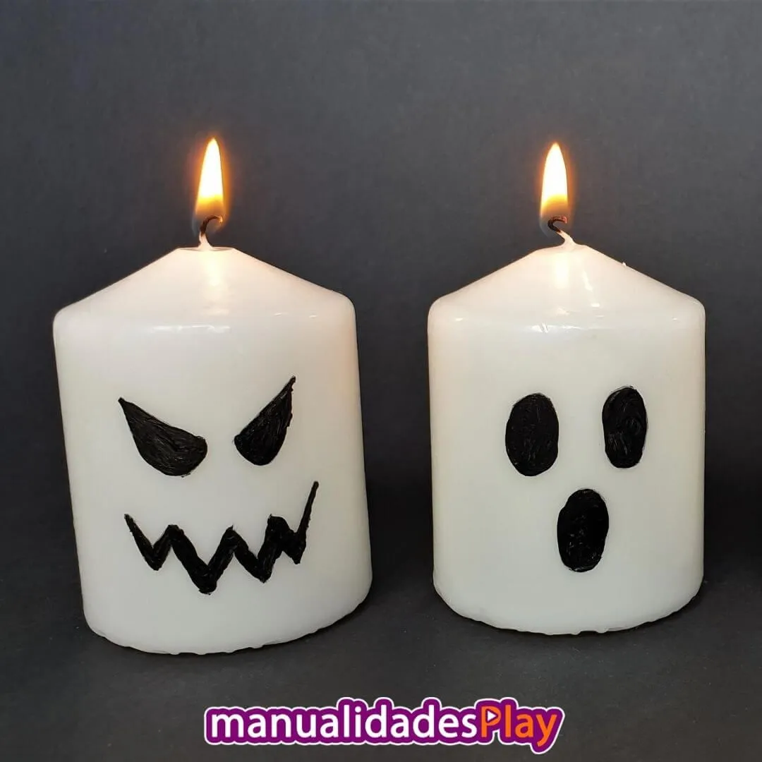 Cómo hacer fantasmas de Halloween para decorar - Manualidades Play