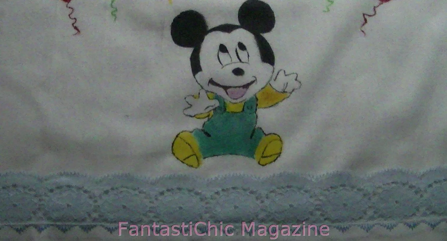 FantastiChic Magazine: Pintar un Mickey Mouse en Tela - Juego de ...