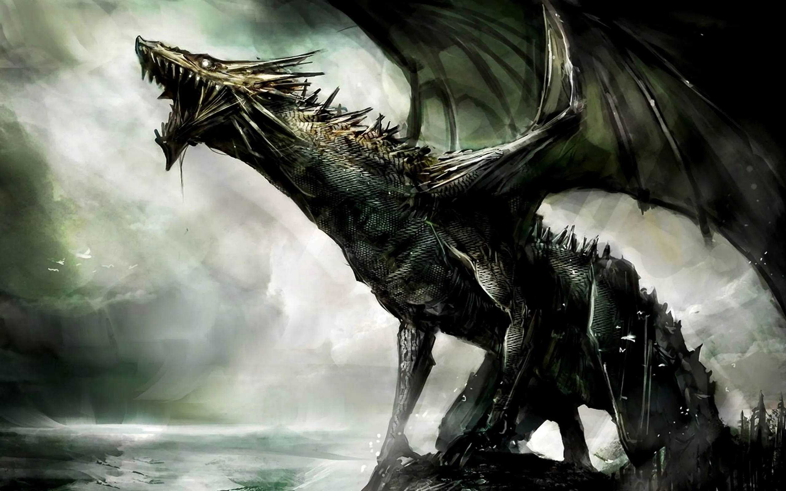 Fantasy Dragon - Dragons Wallpaper (27155051) - Fanpop