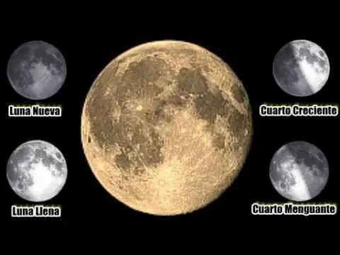 Las Fases de la Luna - Las Fases Lunares - Eclipse de Luna - Fase ...