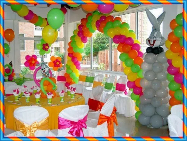 Decoración para fiestas de niñas | fashion balloons