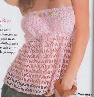 Fashion Crochet: Poleras/Remeras/Blusas Crochet
