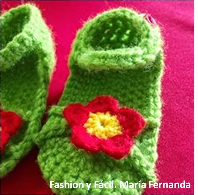 Fashion y Fácil DIY: Cómo tejer unos zapatitos-sandalias para bebé ...