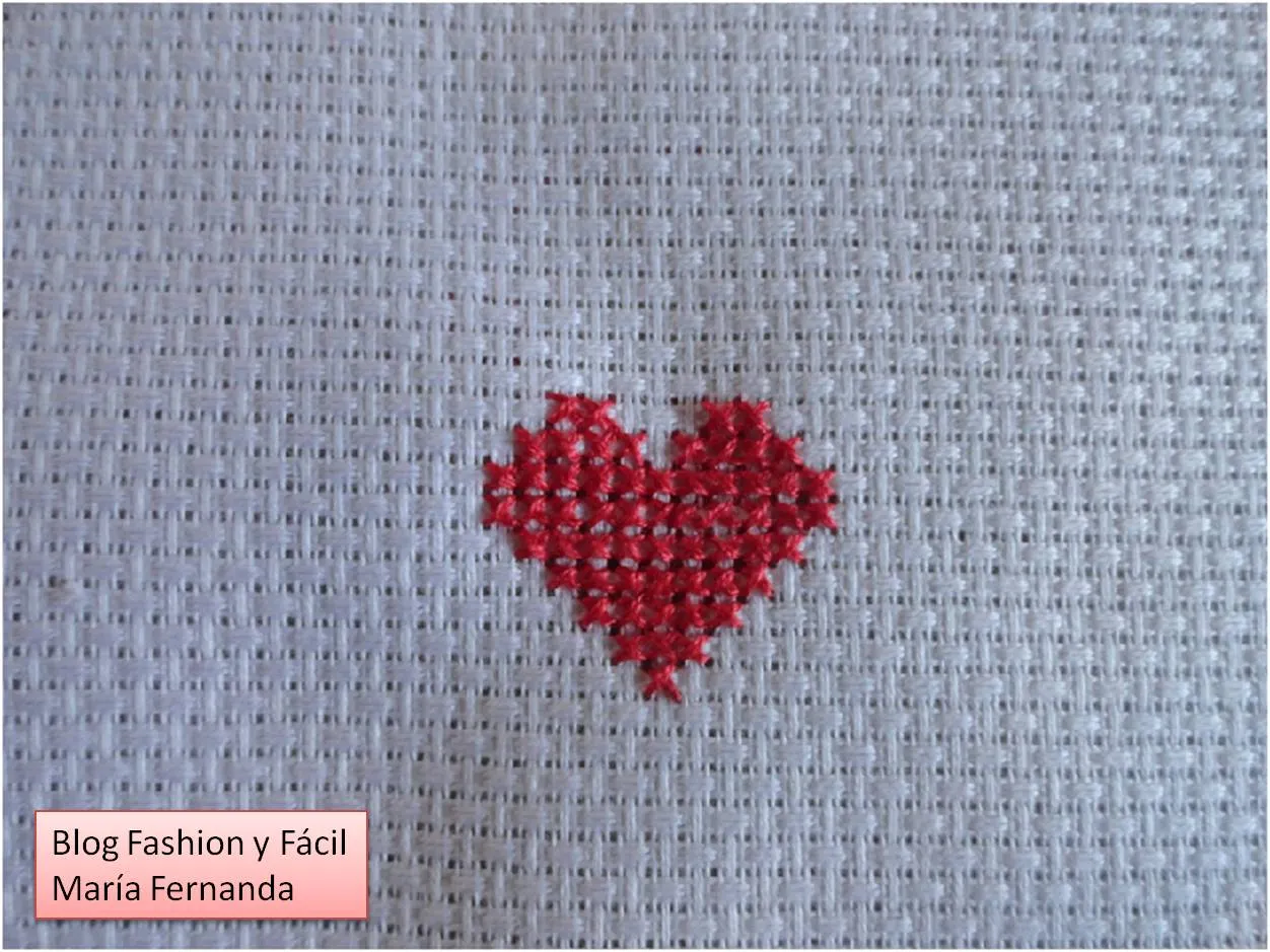 Fashion y Fácil DIY: Tutorial de cómo bordar en punto de cruz ... Fashion y Fácil DIY: Tutorial de cómo bordar en punto de cruz ...