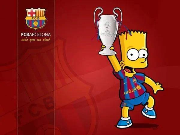 FC Barcelona Simpsons | Caricaturas | Pinterest | Fc Barcelona ...