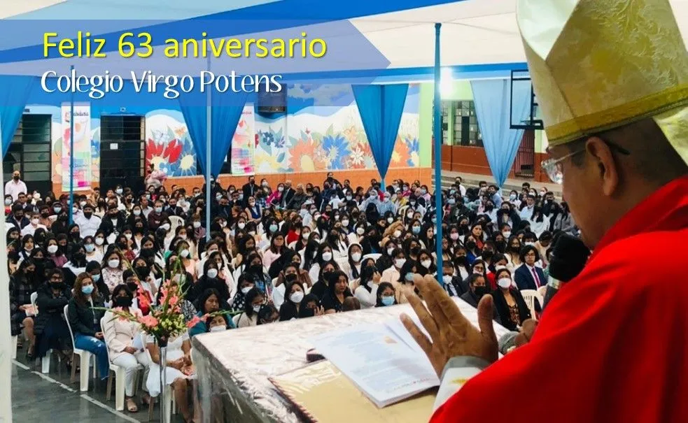 Feliz 63 Aniversario Colegio Virgo Potens - Lima - Hijas de la Caridad Perú