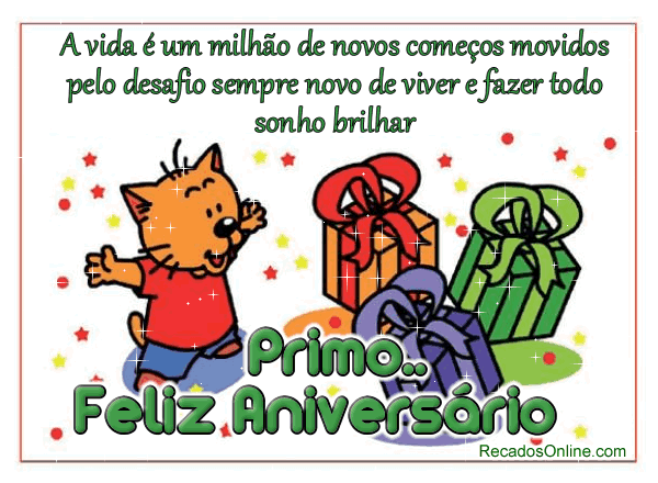 Aniversário de Primo - Imagens, Mensagens e Frases para Facebook Aniversário de Primo - Imagens, Mensagens e Frases para Facebook