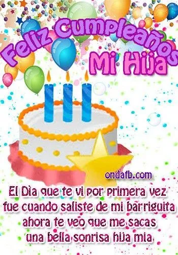 feliz cumple hija mia - Buscar con Google | mios | Pinterest ... feliz cumple hija mia - Buscar con Google | mios | Pinterest ...