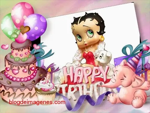 Feliz cumpleaños Betty Boop : Blog de imágenes