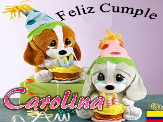 Feliz Cumpleaños Carolina Gil!