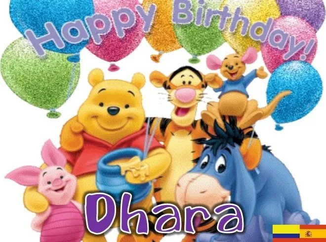 Feliz Cumpleaños Dhara!!