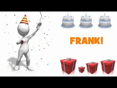 FELIZ CUMPLEAÑOS FRANK! - YouTube
