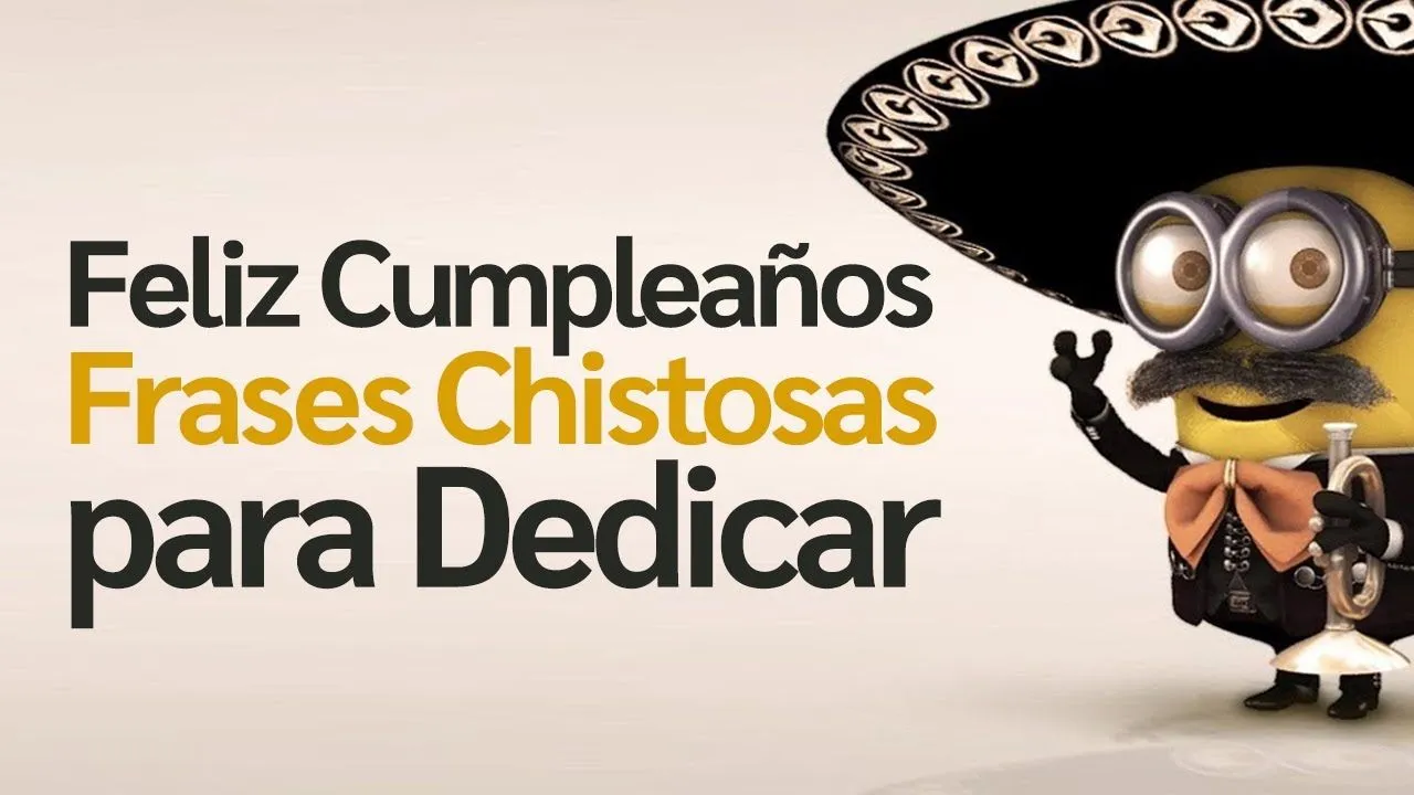 Feliz Cumpleaños, Frases Cortas, Chistosas para Dedicar(4K) (2023) - YouTube