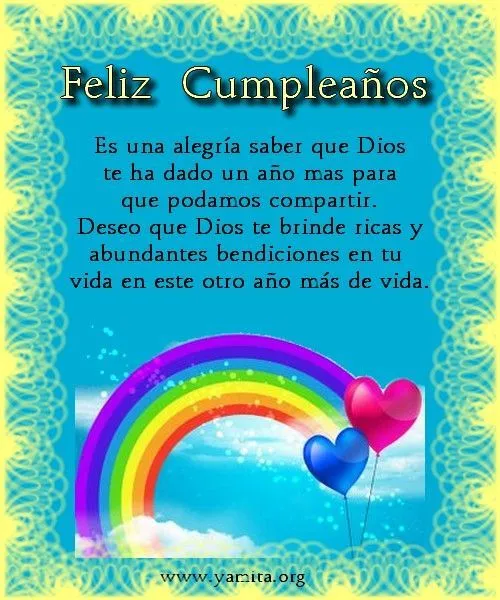 Feliz Cumpleaños on Pinterest | Happy Birthday, Dios and Frases