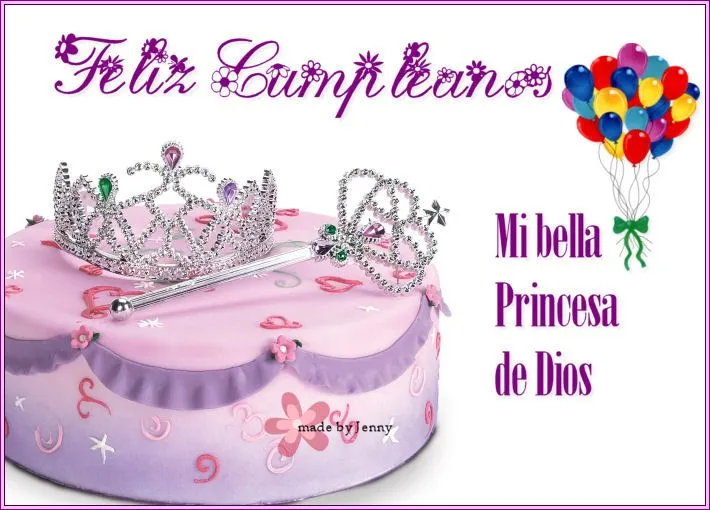 Feliz cumpleaños para mi princesa - Imagui
