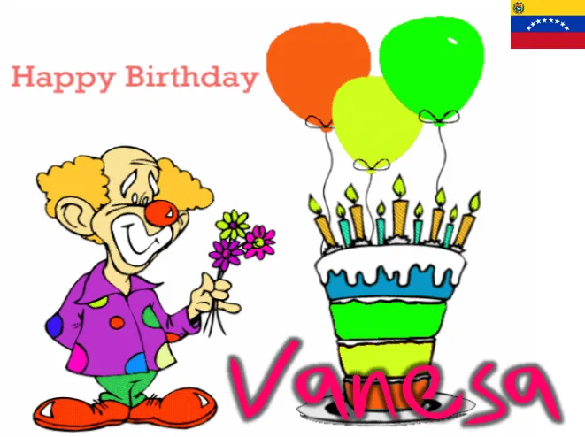 Feliz cumpleaños Vanessa - Imagui