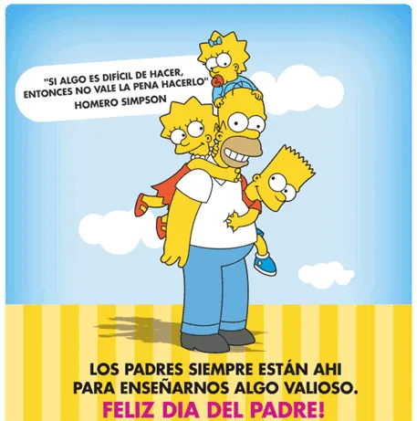 Felicitacion de cumpleaños de los Simpson - Imagui