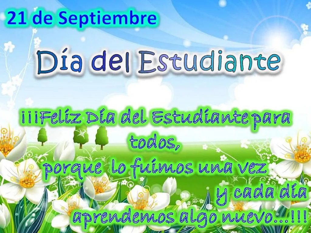 Feliz Día de la Primavera y del Estudiante | Cuidar de tus plantas ... Feliz Día de la Primavera y del Estudiante | Cuidar de tus plantas ...