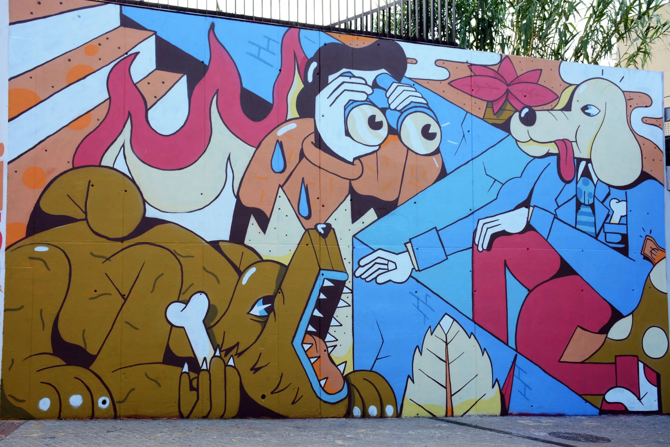 Fernando Leon mural de agosto en el proyecto de arte urbano 12+1 – arte  urbano