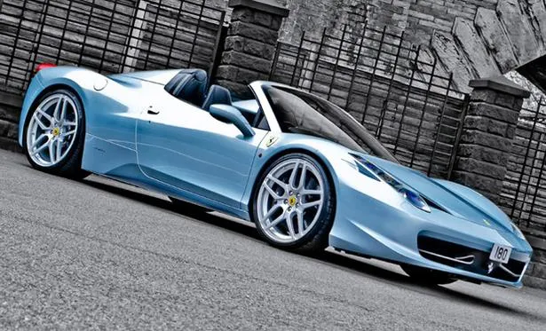 Ferrari 458 Spider por Kahn Tunes, el Ferrari azul | Excelencias ...