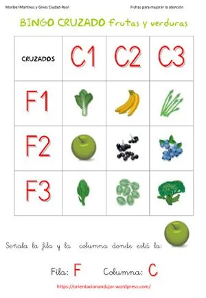 Dibujos a color de frutas y verduras - Imagui