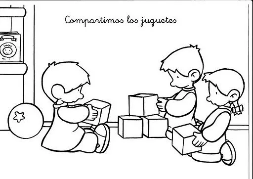FICHAS BUENAS COSTUMBRES PARA NIÑOS - COMPARTIMOS LOS JUGUETES ... FICHAS BUENAS COSTUMBRES PARA NIÑOS - COMPARTIMOS LOS JUGUETES ...