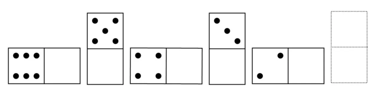 Series de fichas de dominó | clase de alternativa