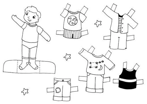 Imagenes para colorear niños sin ropa - Imagui