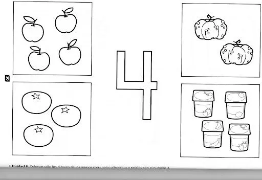 FICHAS NUMEROS PARA NIÑOS DE 3 AÑOS FICHAS NUMEROS PARA NIÑOS DE 3 AÑOS