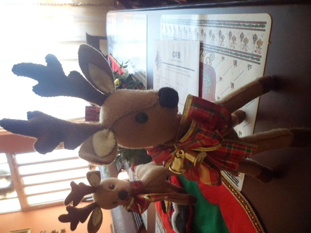 RENO NAVIDEÑO EN FIELTRO | Aprender manualidades es facilisimo. RENO NAVIDEÑO EN FIELTRO | Aprender manualidades es facilisimo.