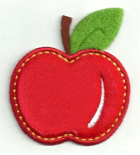 Fieltro rojo de Apple 2D fieltro Plush artes de frutas-Animales de ...