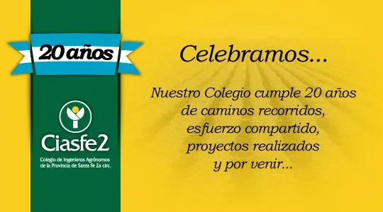 Fiesta 20º aniversario del Ciasfe | Colegio de Ingenieros ...