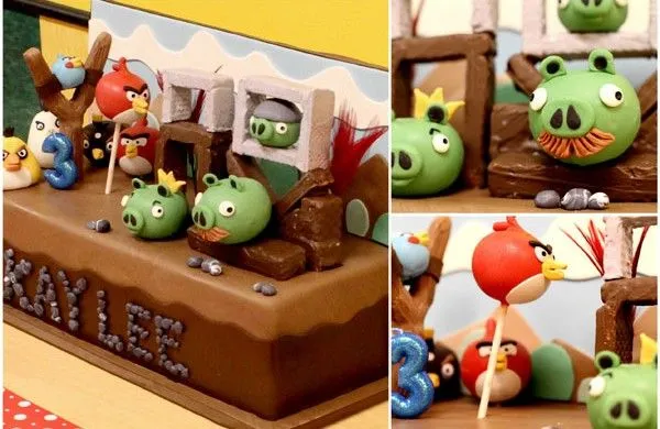 Fiesta de Angry Birds para niños | EntreChiquitines. Embarazo ...