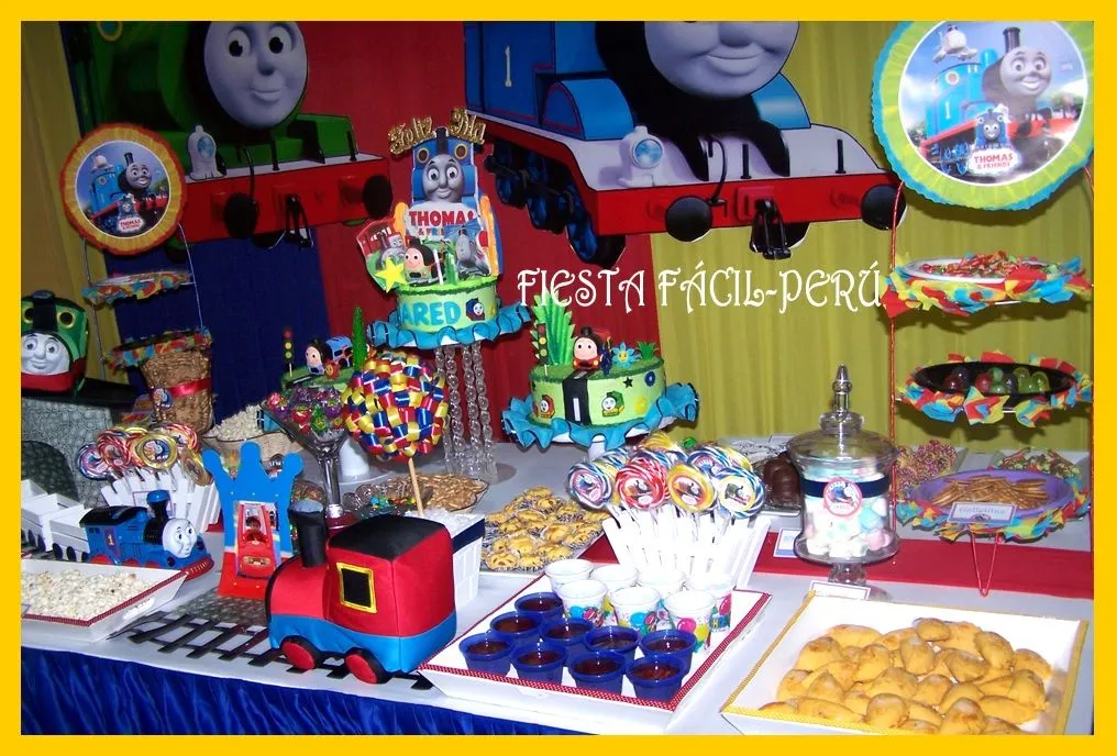 FIESTA FACIL PERU: THOMAS Y SUS AMIGOS PARA " FIESTA FACIL PERU: THOMAS Y SUS AMIGOS PARA "