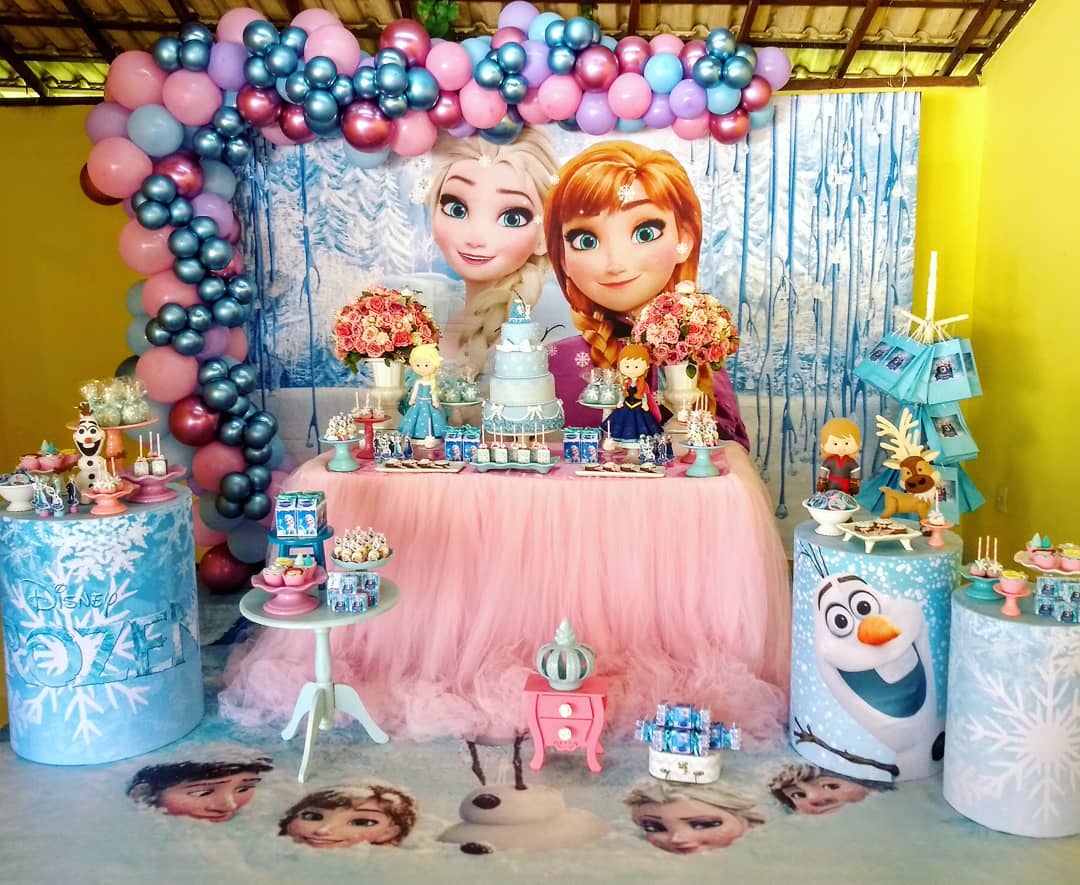 Fiesta de Frozen 2 | Guía para decorar un cumpleaños de niña