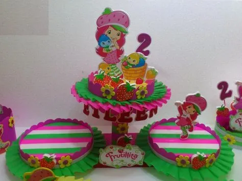fiesta frutillita on Pinterest | Strawberry Shortcake Party ...