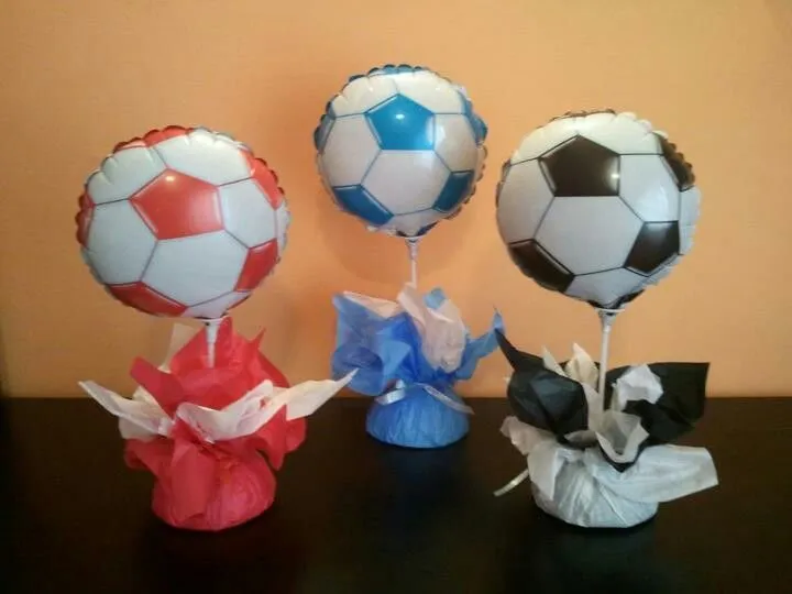 Fiesta de futbol | Centros de mesa "fiestas" | Pinterest | Futbol ...