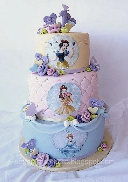 Fiesta Hermosa: Las 30 tortas más bellas de las Princesas de Disney
