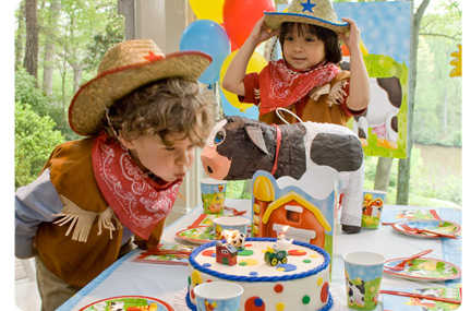 Fiesta infantil Cowboy para niños | Fiesta101