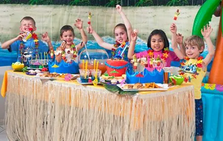 Fiesta infantil hawaiana