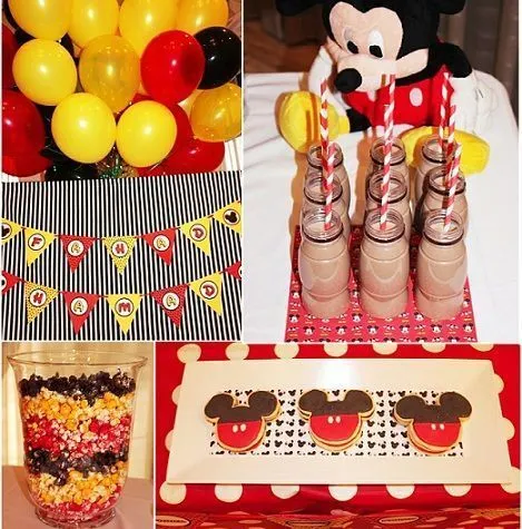 Ideas para una fiesta de Mickey Mouse