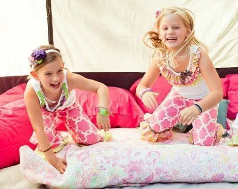 Fiesta de pijamas para niñas