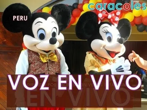 fiesta show infantil de LUJO Barney Mickey Mouse , Elmo ,Toy Story ...