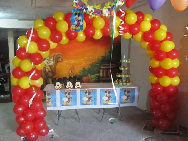 FIESTA TEMATICA MICKEY MOUSE | Fiestas tematicas infantiles ...