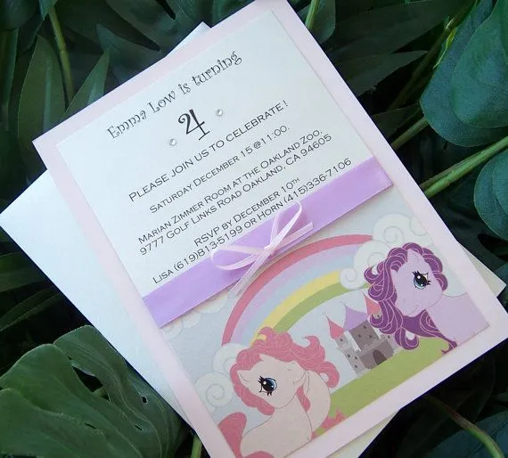 Fiesta temática para niñas: My little pony. - MamásLatinas