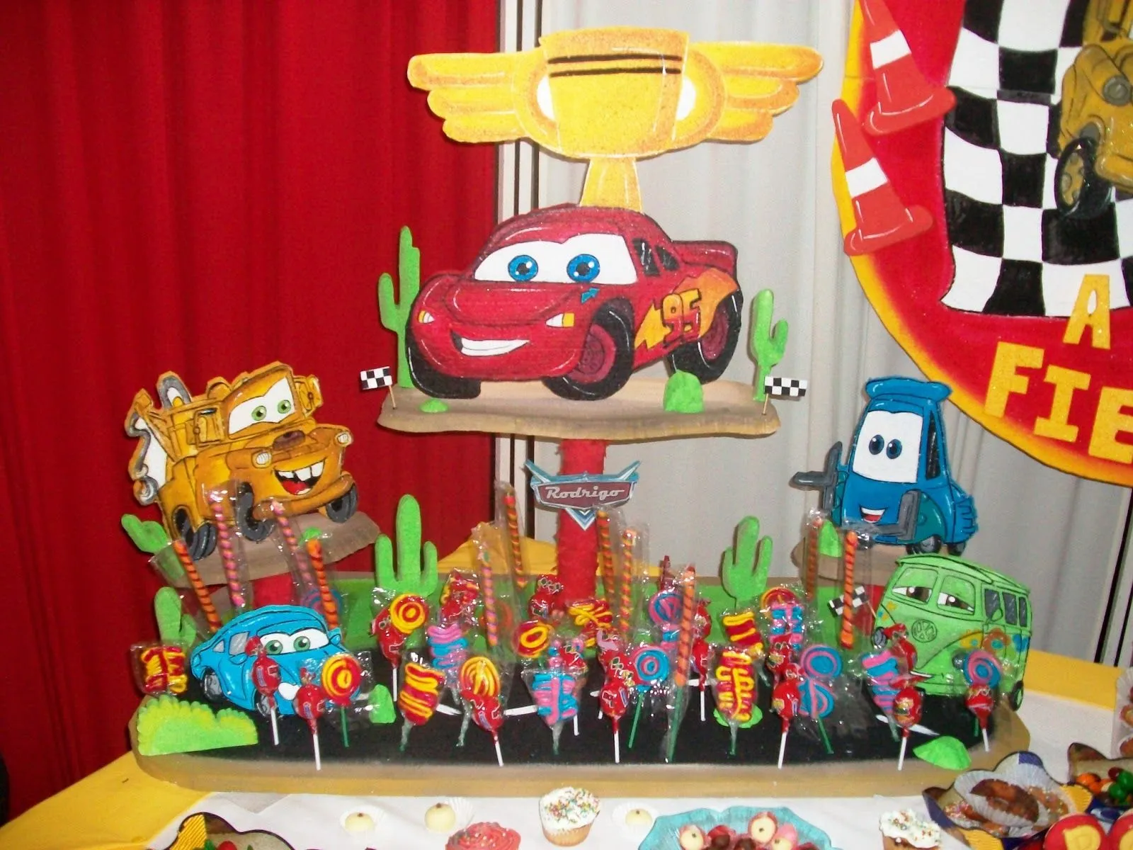 Fiestas Deco Mania : Fiesta de cumpleaños, Cars.