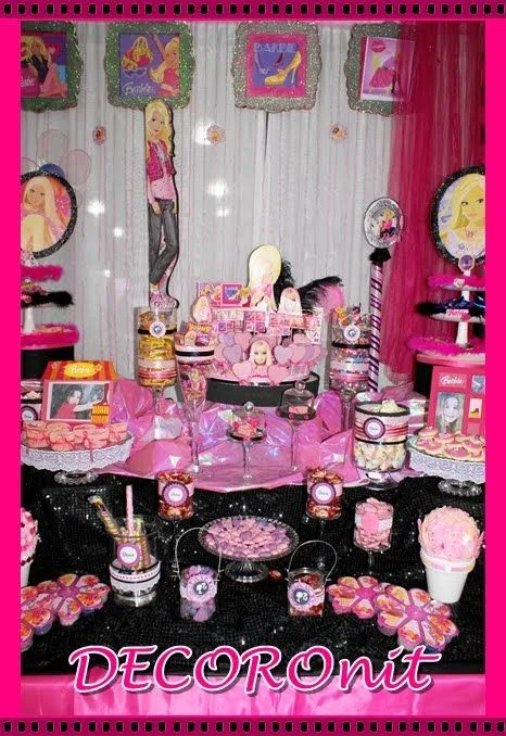 Decoración de fiestas de barbie fashion - Imagui Decoración de fiestas de barbie fashion - Imagui