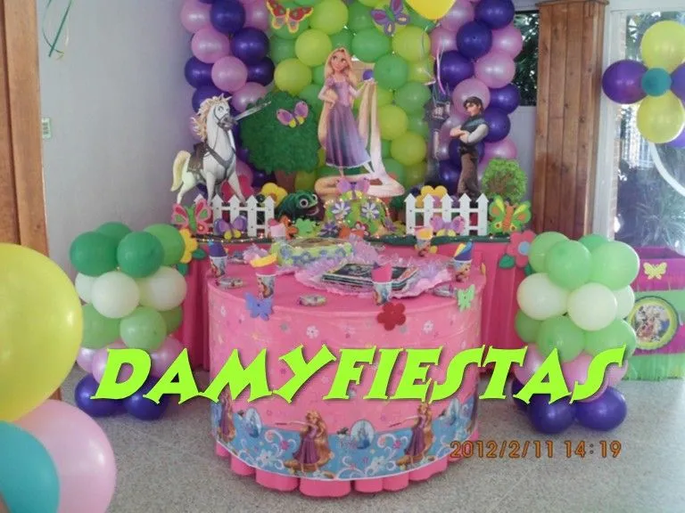Lo mejor para sus fiestas Infantiles: Fiesta de Rapunzel de ...