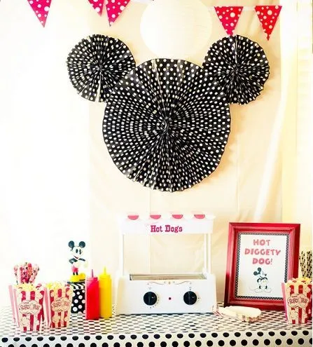 Decoración de cumpleaños de Minnie y Mickey Mouse - Imagui